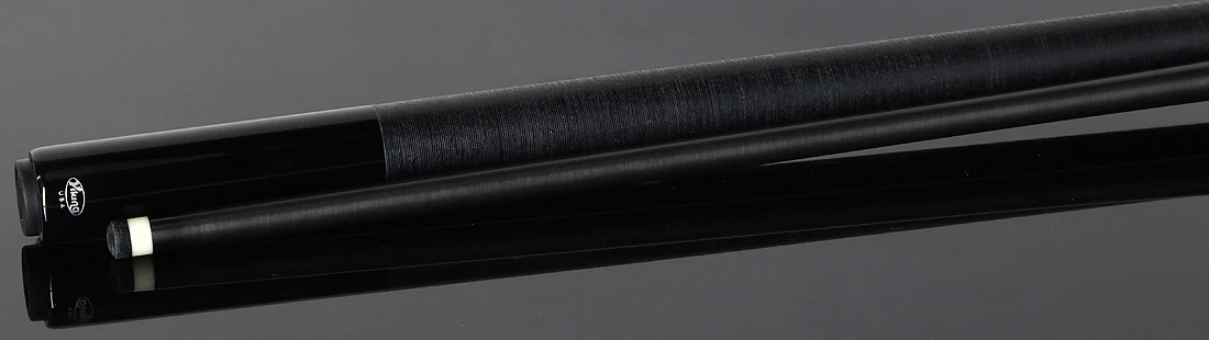 Viking Ovation Series Midnight Black Stained Maple Play Cue with 12.5mm Siege Carbon Fiber Shaft - Image 2