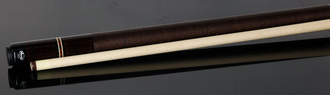 Viking SmartShops Series Cue of the Month - Sienna Stained Curly Maple with Cocobolo Rings - Image 3