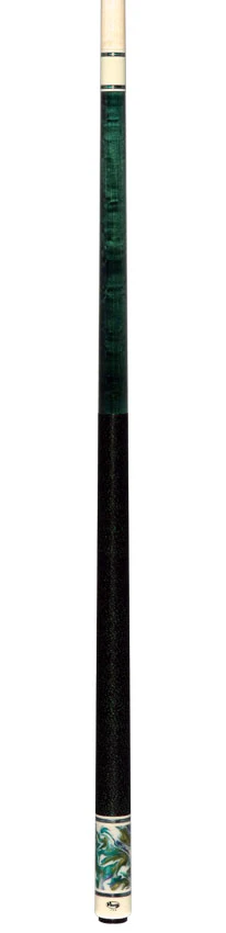 Viking SmartShops Series Teal Stained Maple with Frost Meadow Pearl Sleeve Cue of the Month - - Image 7