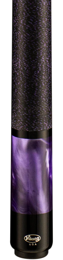 Viking Storm Series Concord-Stained Maple with Purple Premium Pearl Play Cue - ST0706 - Image 2