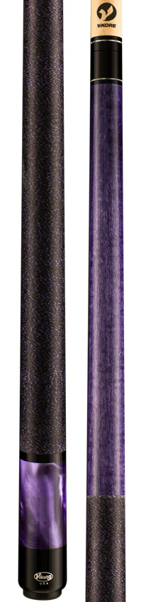 Viking Storm Series Concord-Stained Maple with Purple Premium Pearl Play Cue - ST0706 - Image 3