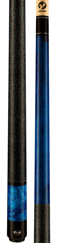 Viking Storm Series Ocean Blue-Stained Maple with Blue Premium Pearl Play Cue - ST0707 - Image 3