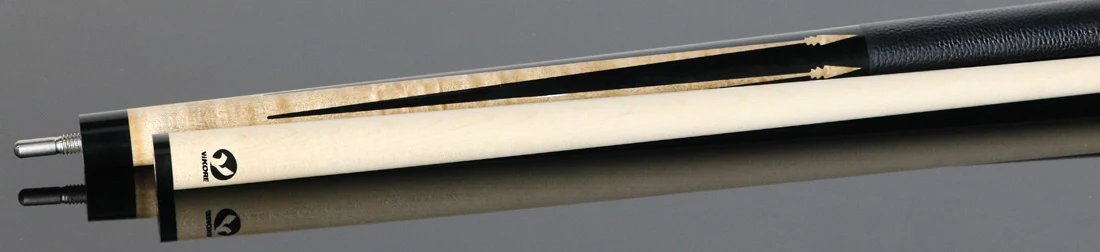 Viking Two-Feather Coyote Pool Cue with Vikore Shaft - SG-TF-CT2 New Design - Image 3
