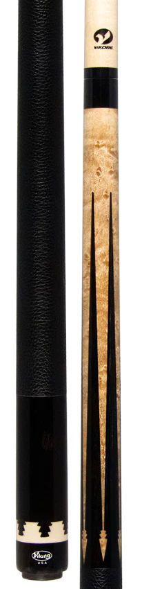 Viking Two-Feather Coyote Pool Cue with Vikore Shaft - SG-TF-CT2 New Design - Image 4