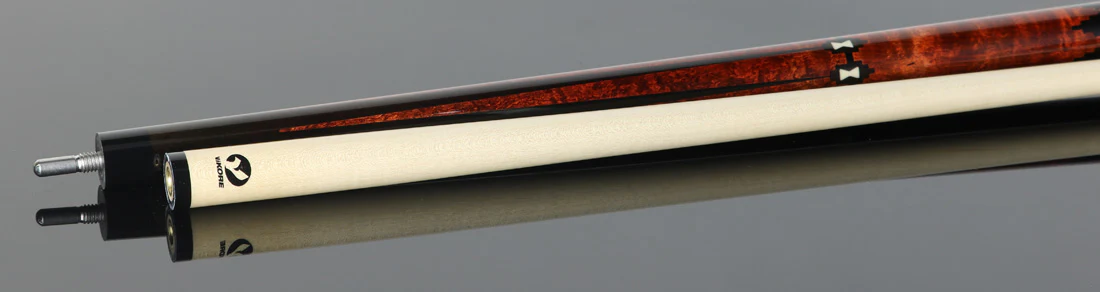 Viking Two-Feather Shadows of the Night Pool Cue with Vikore Shaft - New Design - Image 3