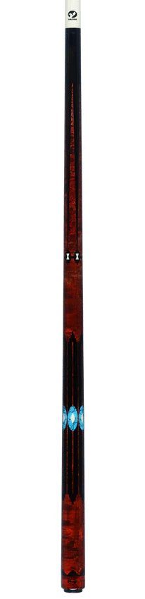 Viking Two-Feather Shadows of the Night Pool Cue with Vikore Shaft - New Design - Image 6