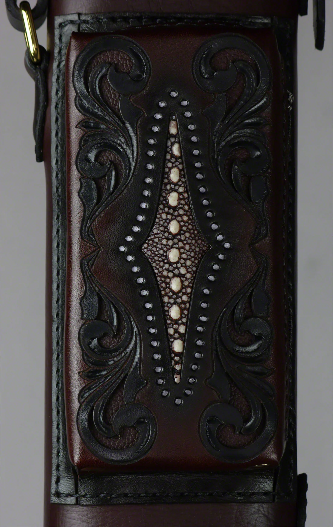 Volturi Custom Brown Venice 2x4 Hard Pool Cue Case - VCVS2x4BRNBRN - Image 3