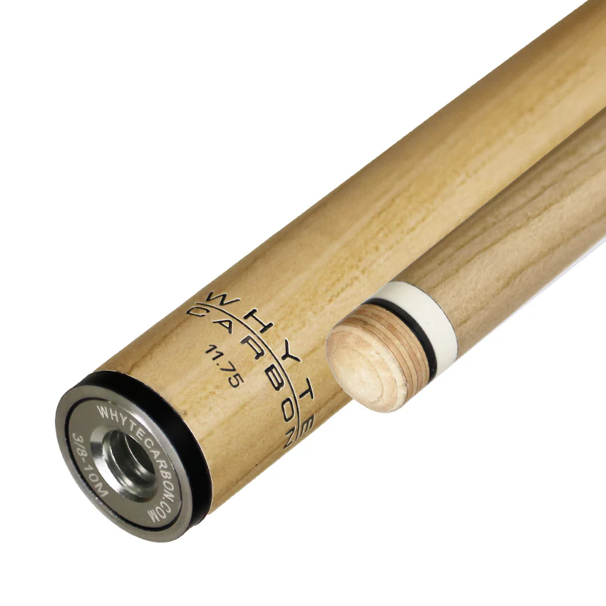 Triple 60 Whyte Carbon 3/8 x 10 Thread Modified Wood Grain Carbon Play Shaft - Image 4