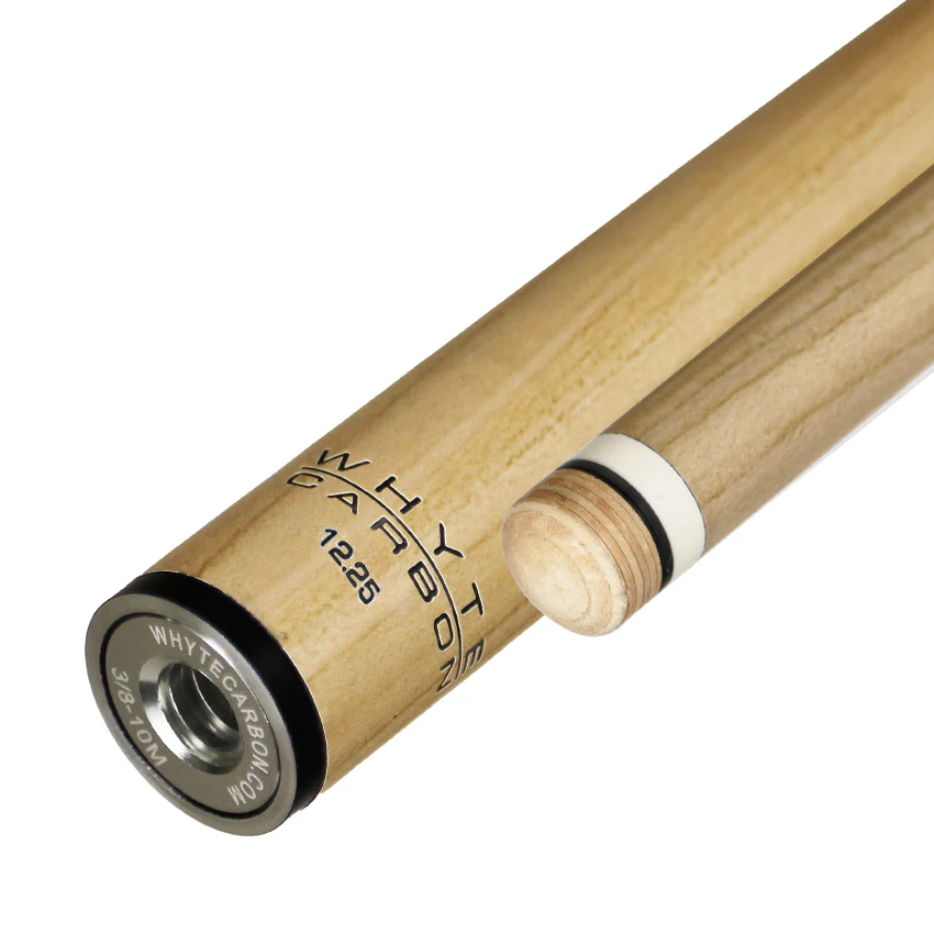 Triple 60 Whyte Carbon 3/8 x 10 Thread Modified Wood Grain Carbon Play Shaft - Image 6
