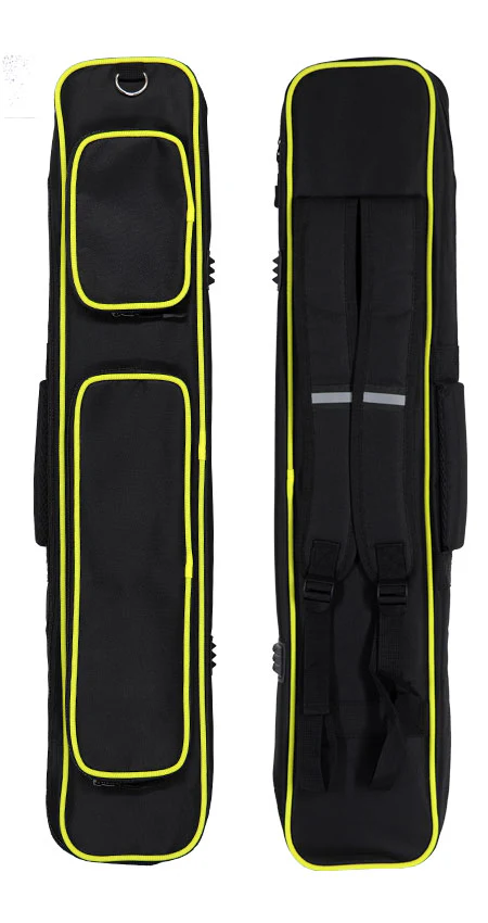 Xcel Butterfly Yellow 3x4 Soft Pool Cue Case - KXS34YW - Image 2